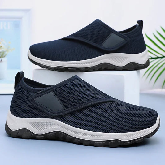 Men's Sneakers Mesh Casual Shoes Comfortable Soft Diabetic Man Shoes