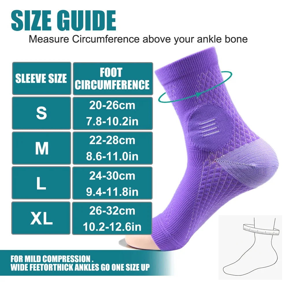 1Pair Neuropathy Socks - Peripheral Neuritis Compression Diabetic