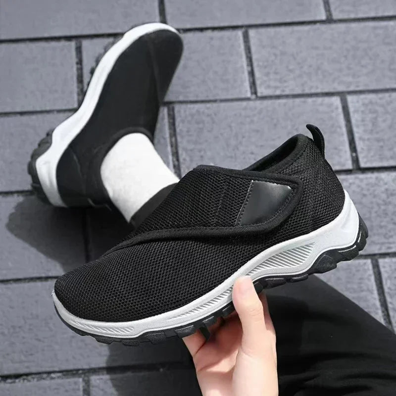 Men's Sneakers Mesh Casual Shoes Comfortable Soft Diabetic Man Shoes